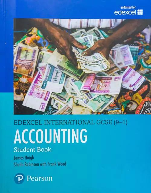 Edexcel International GCSE (9-1) Accounting Student Book