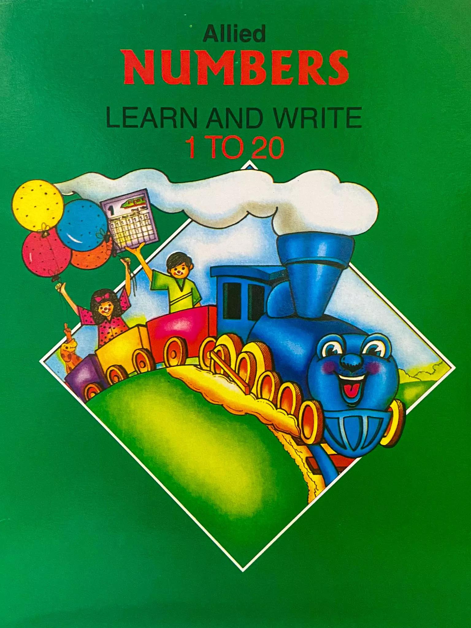Allied Numbers Learn and Write 1 To 20 