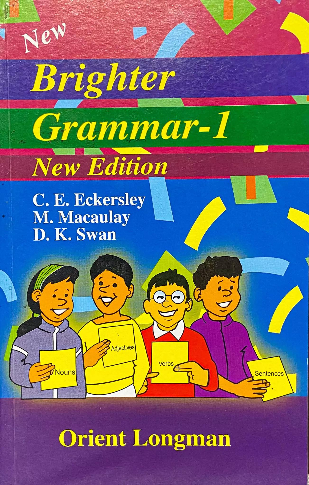 Brighter Grammar Book- 1