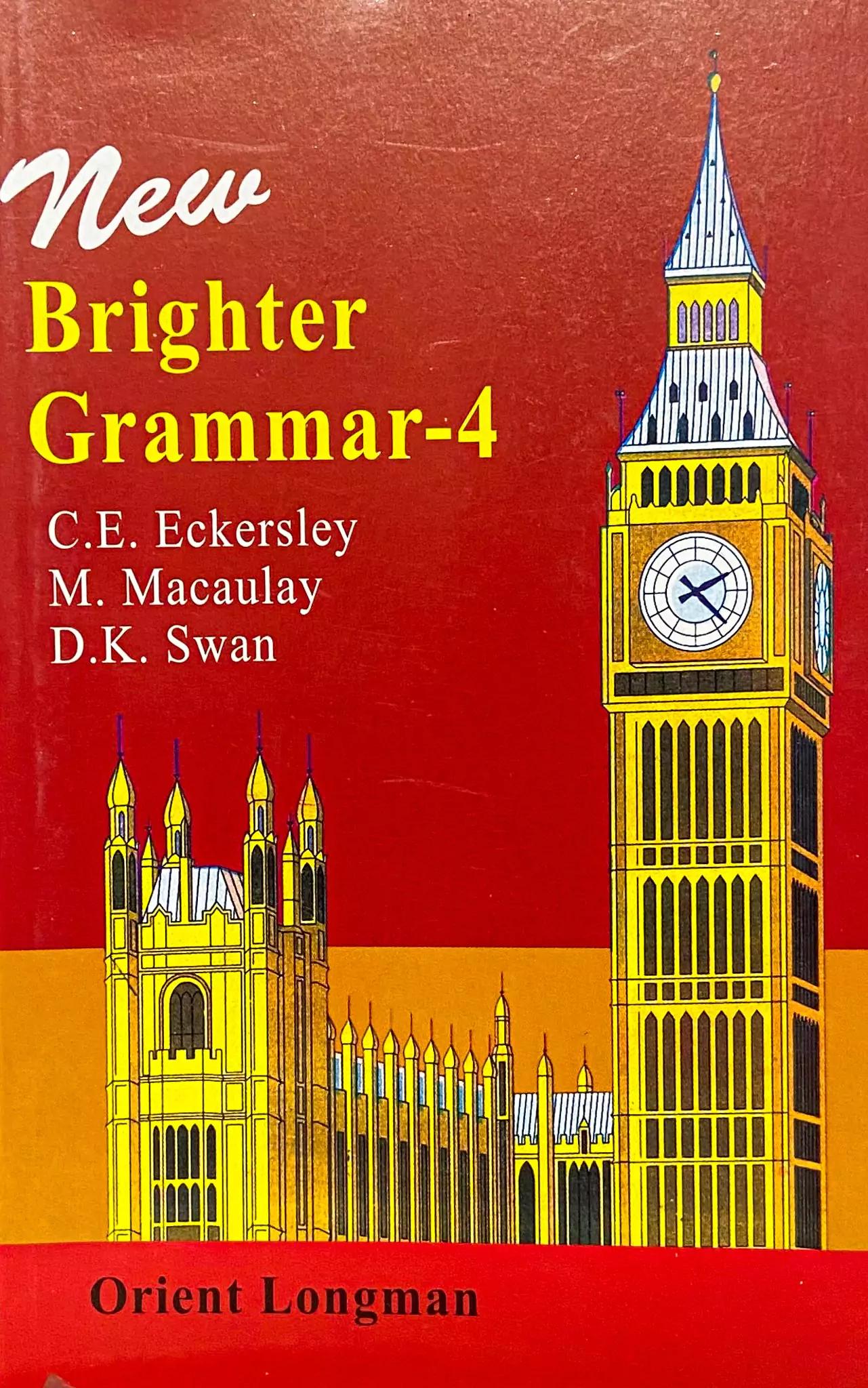 Brighter Grammar Book- 4