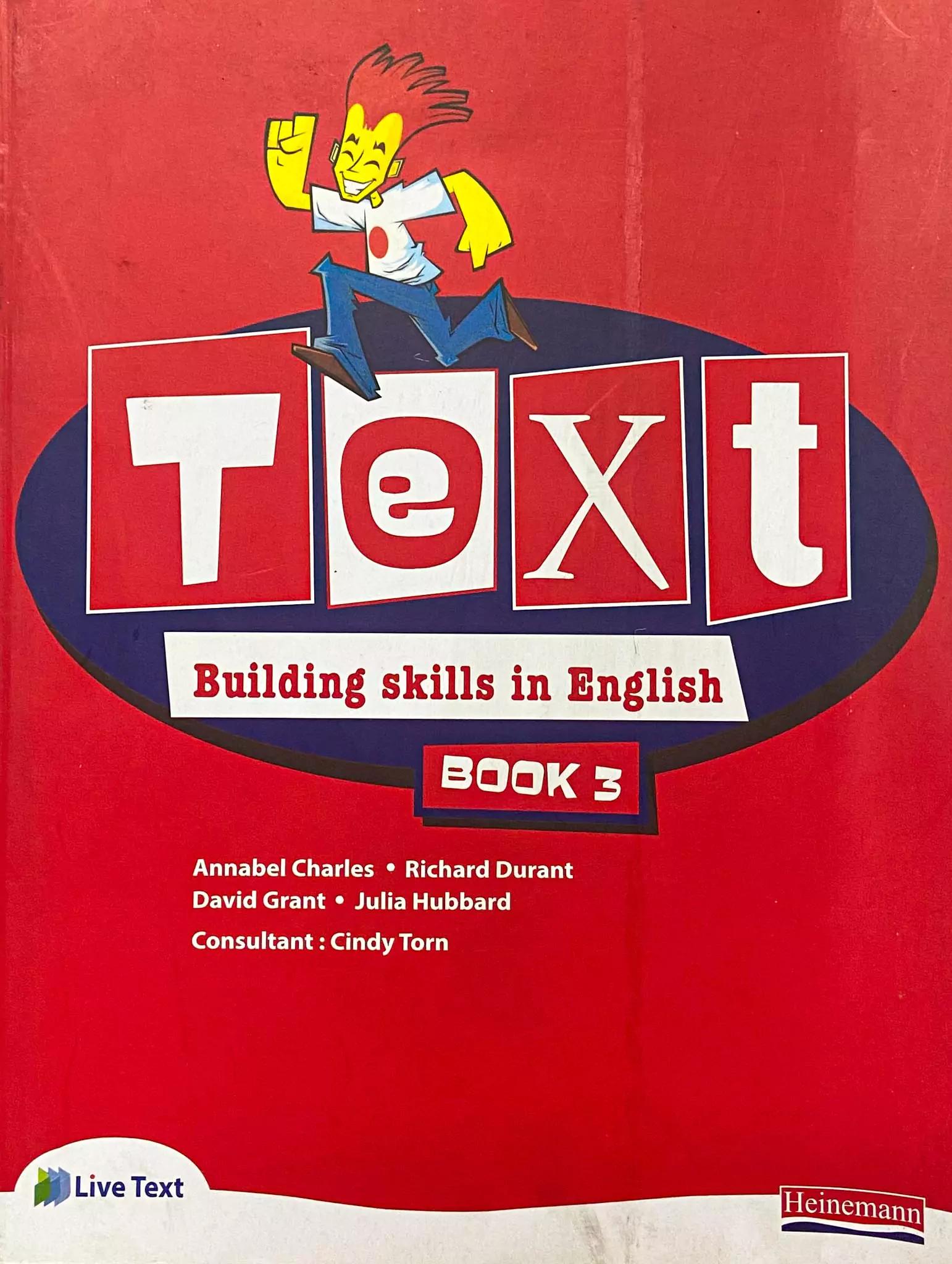 Text Building Skills in English Book - 3