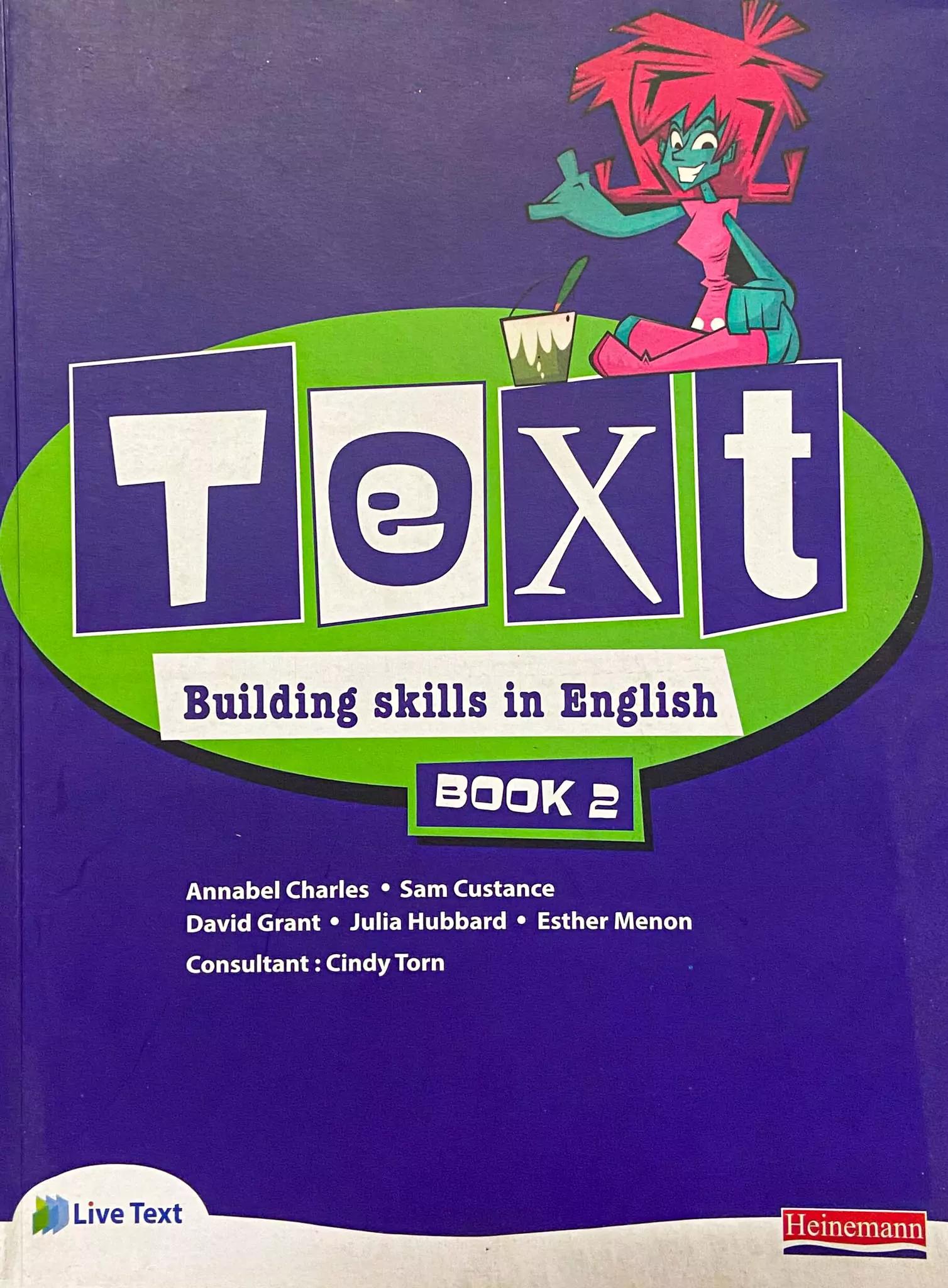Text Building Skills in English Book - 2