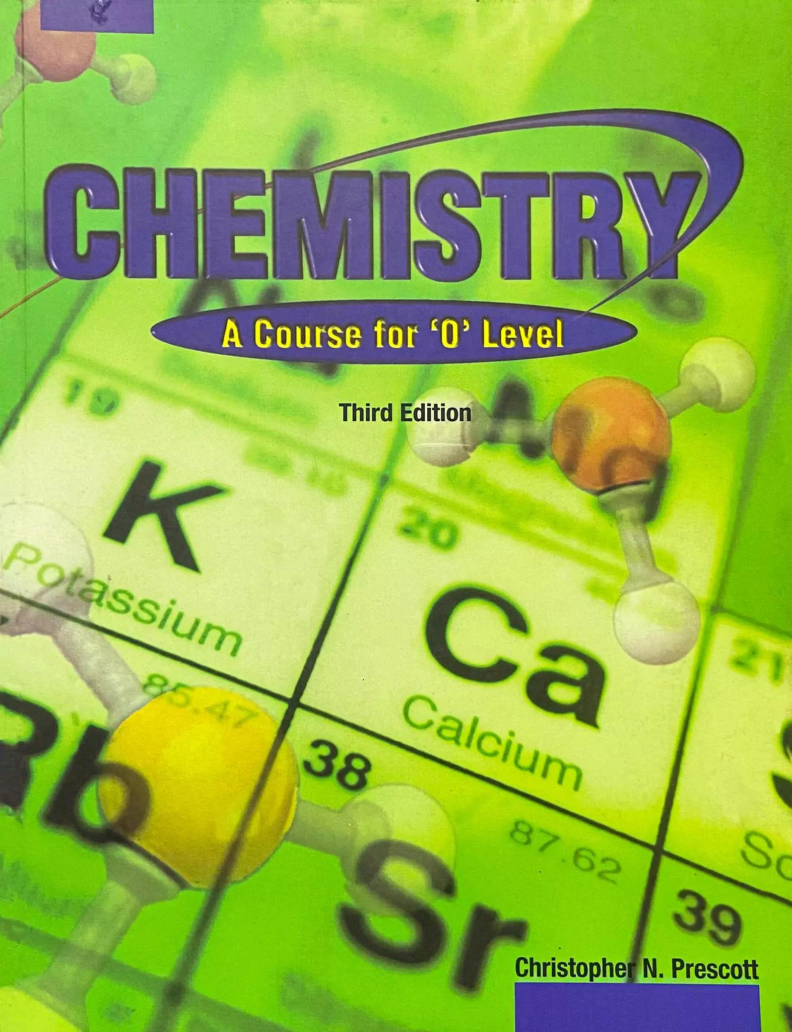 Federal Chemistry- A Course for 'O' Level