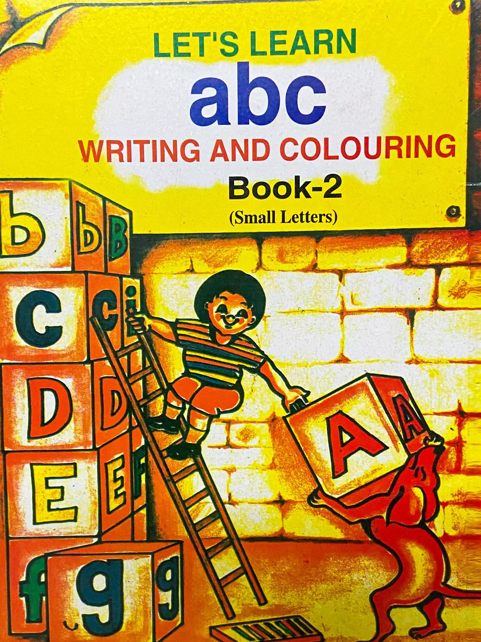 Let’s Learn ABC: Writing and Colouring Book-2