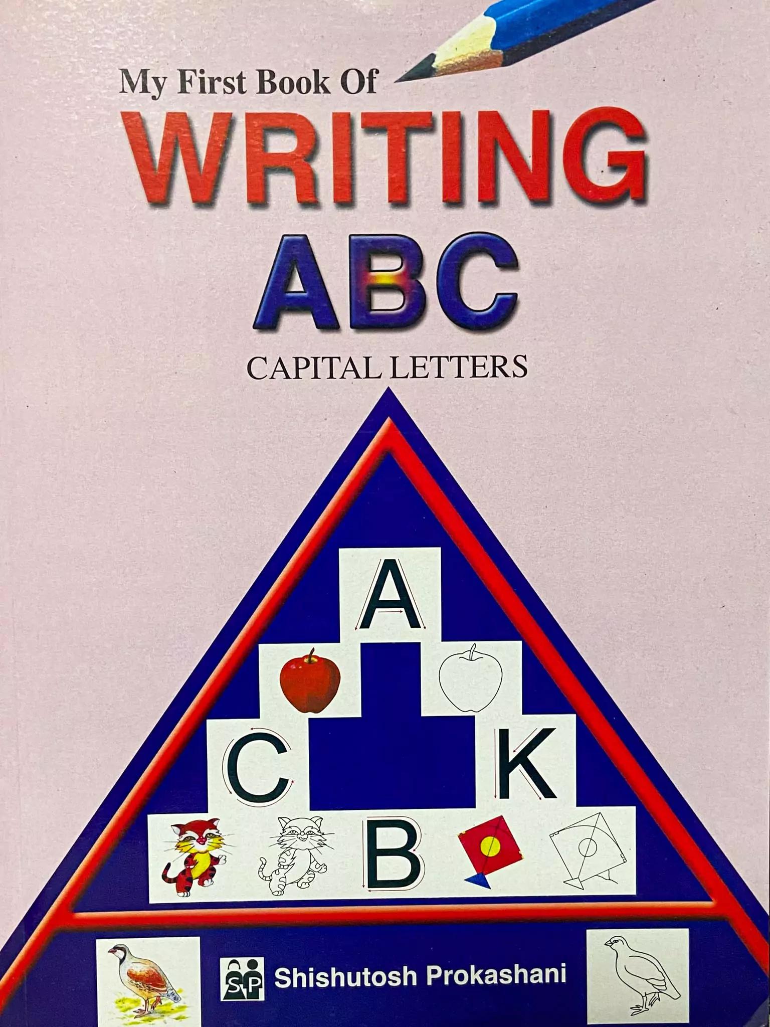 My first book of Writing ABC (Capital Letters)