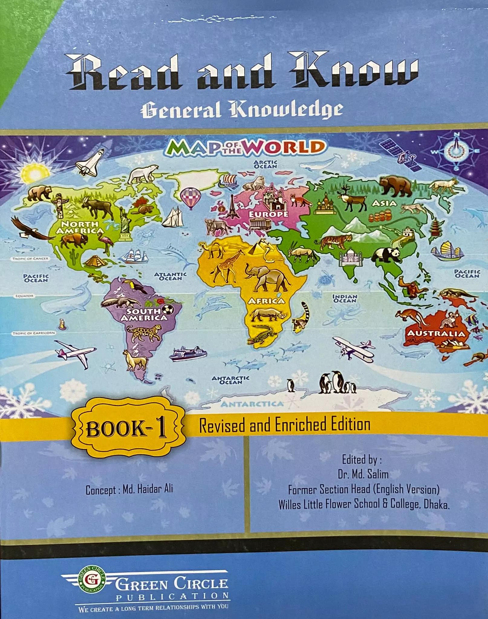 Read and Know General Knowledge Book 1 (Revised and Enriched Edition, Green Circle Publication)