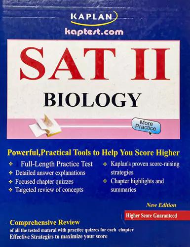Kaplan SAT II Biology