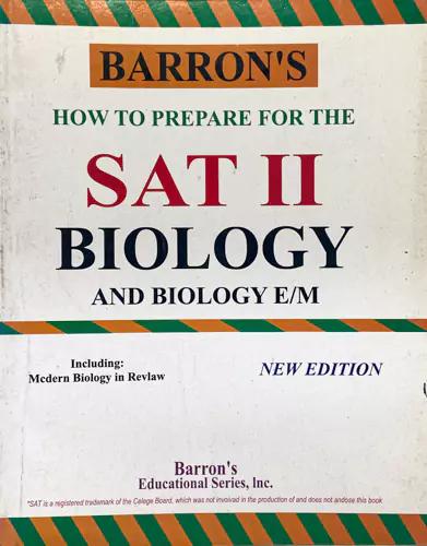 Barron's SAT II Biology & Biology E/M