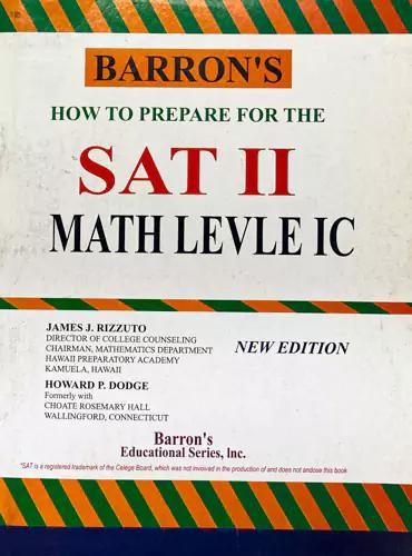 How to Prepare for the SAT II Math Level IC