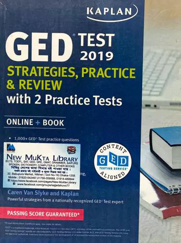 GED Test 2019-2020 Strategies, Practice Review with 2 Practice Tests