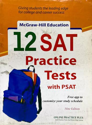 12 SAT Practice Test With 1 PSAT
