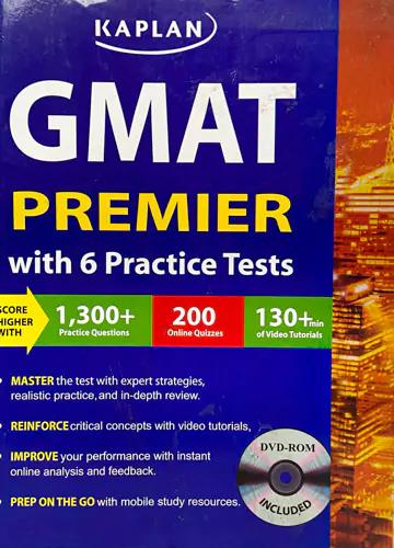 GMAT Premier with 6 practice tests