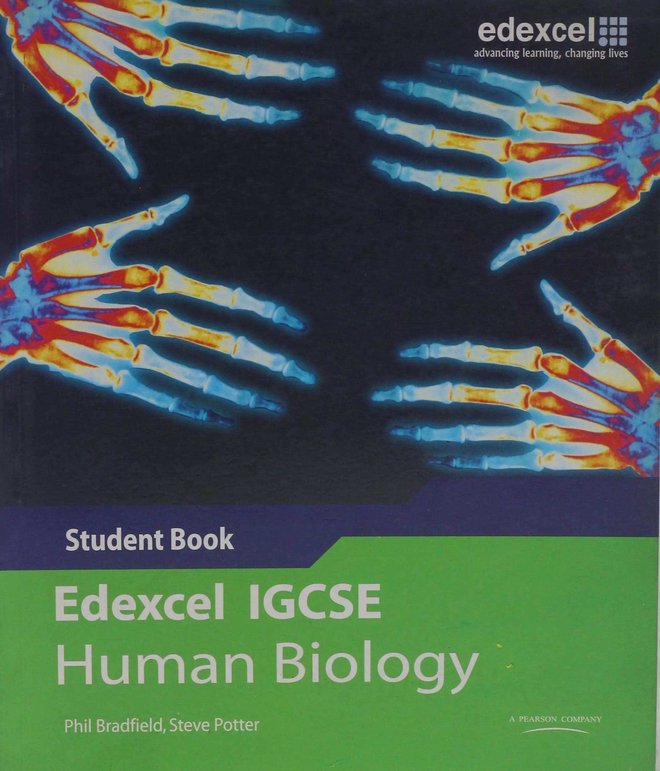 Edexcel IGCSE Human Biology Student Book