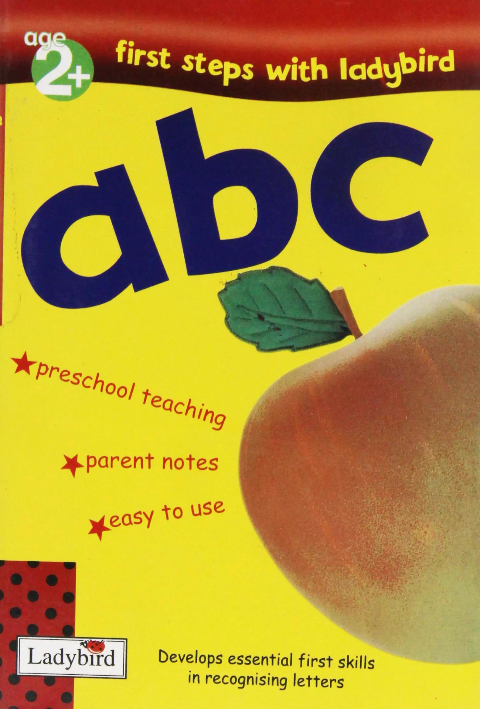 A B C First Steps with Ladybird