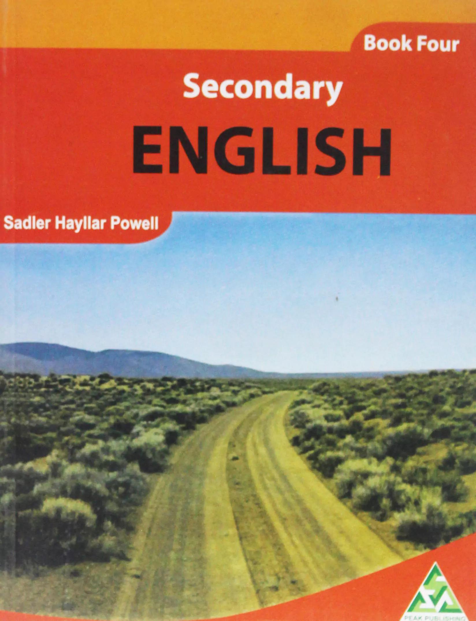 SECONDARY ENGLISH BOOK FOUR