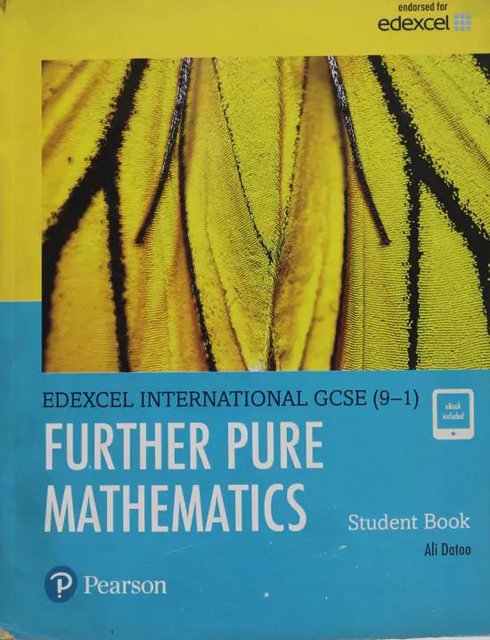 Edexcel International GCSE (9-1) Further Pure Mathematics Student Book