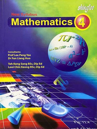 Mathematics 4 by Shinglee 