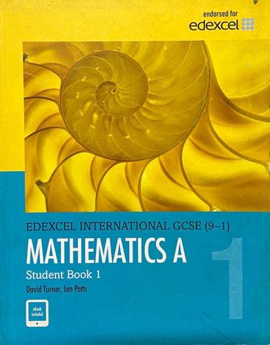 EDEXCEL International GCSE (9-1) Mathematics A Student Book 1