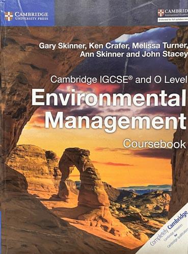 Cambridge IGCSE® and O Level Environmental Management Course book (Cambridge International IGCSE)