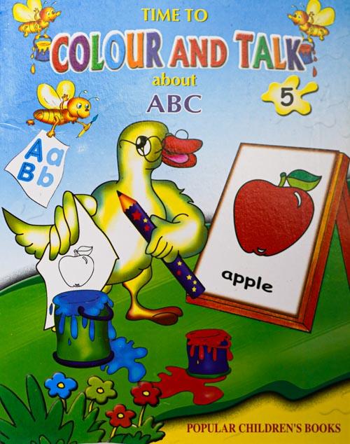 Time to Colour and Talk about ABC