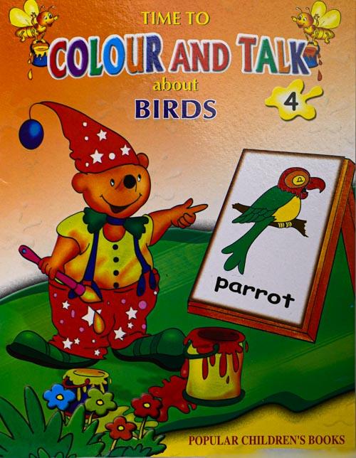 Time to Colour and Talk about Birds