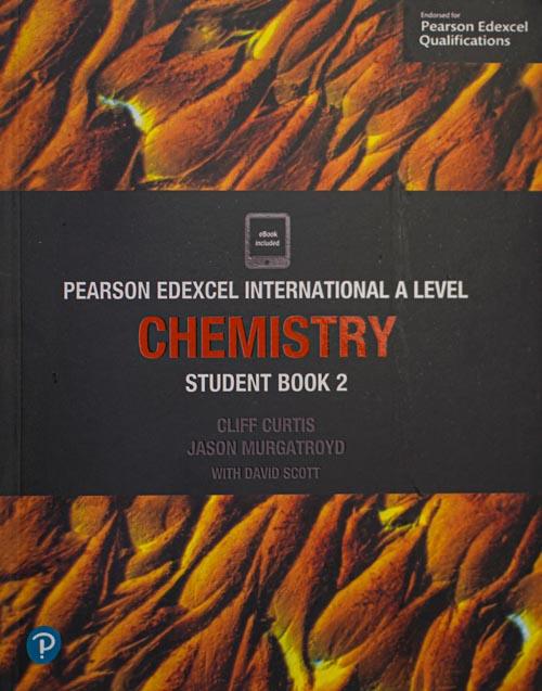 Pearson Edexcel International A level Chemistry Student book 2