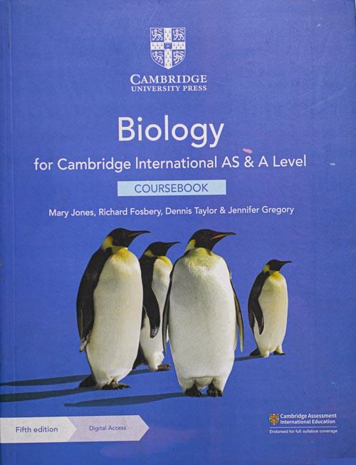 Biology for Cambridge International AS & A Level Coursebook
