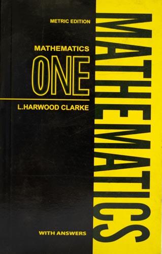 MATHEMATICS BOOK ONE
