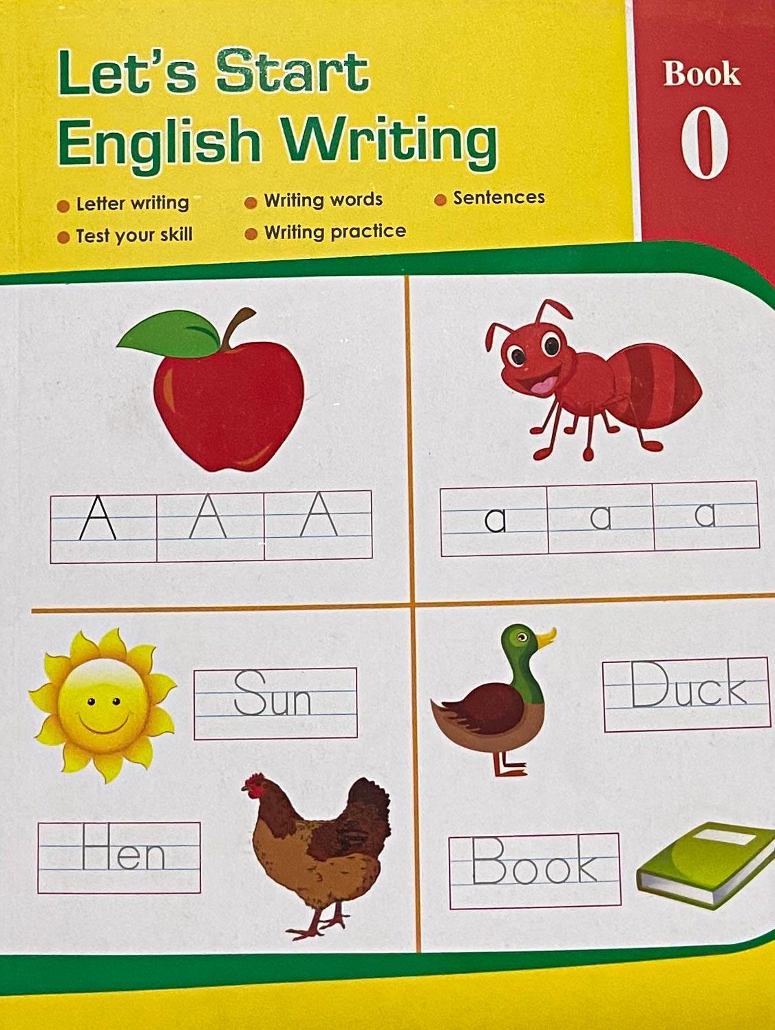 Let’s Start English Writing Book 0